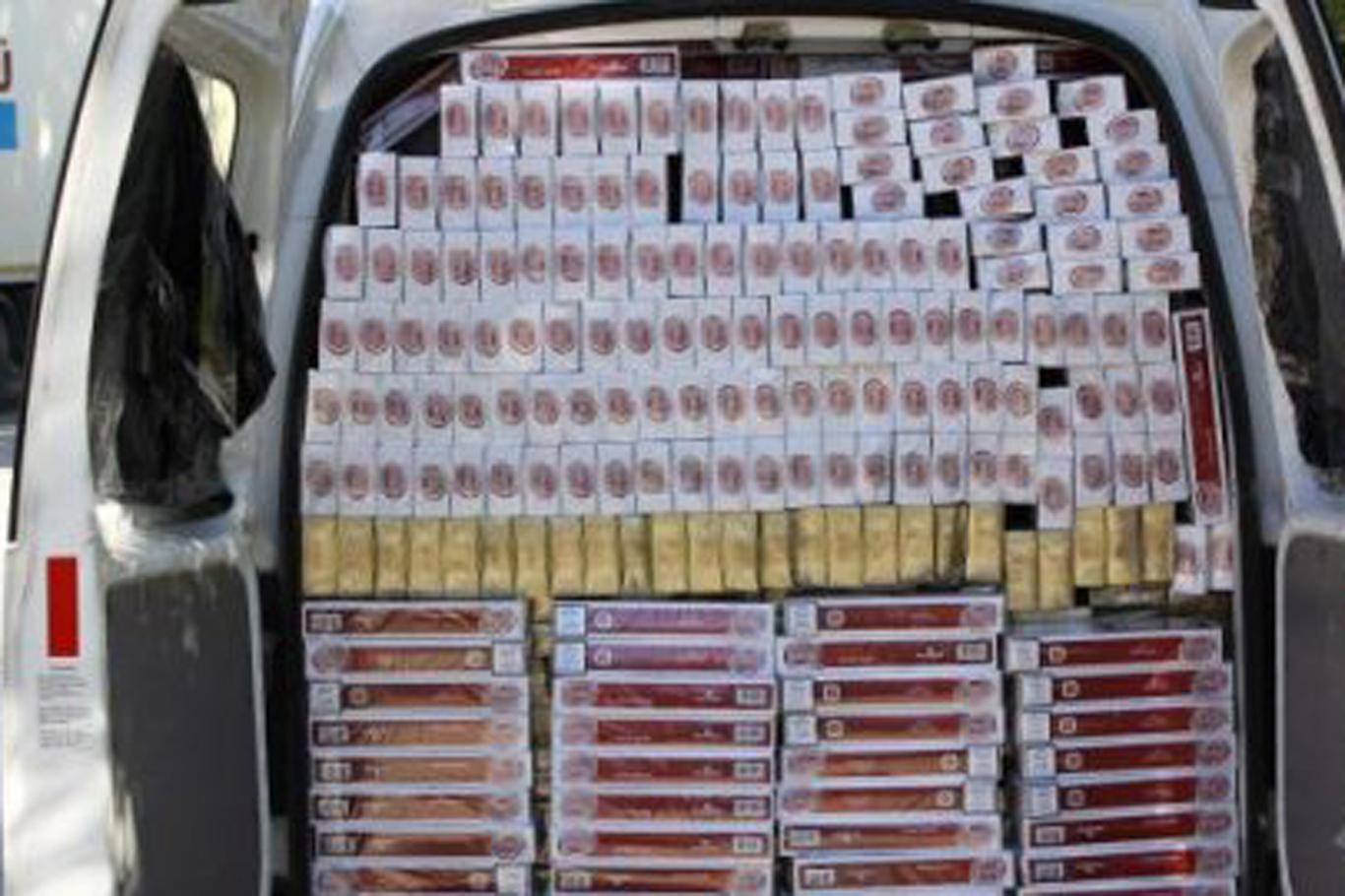 Gaziantep’te 565 bin paket kaçak sigara ele geçirildi  